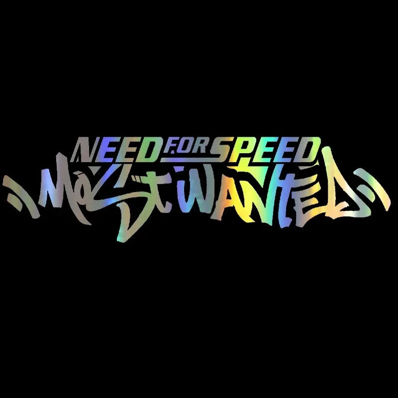 Need for Speed Most Wanted Car Sticker FC