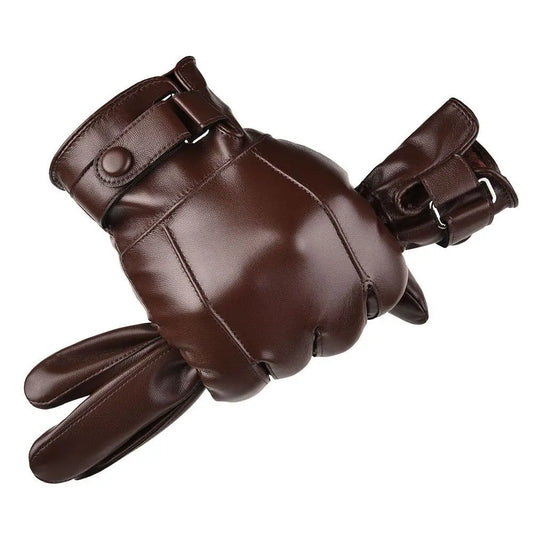 Men Genuine Leather Gloves FM