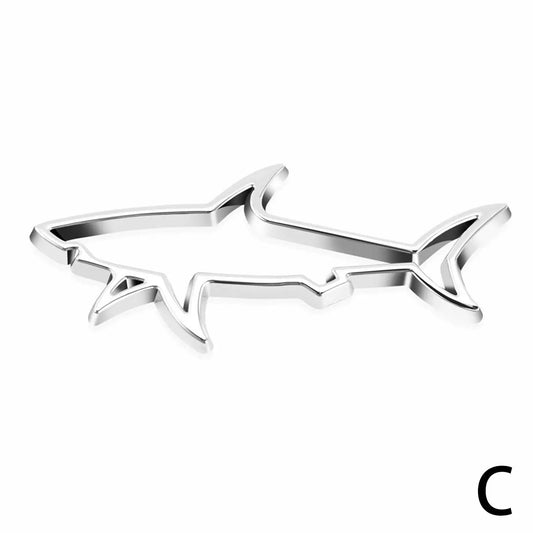 Shark Car Emblem Sticker FC