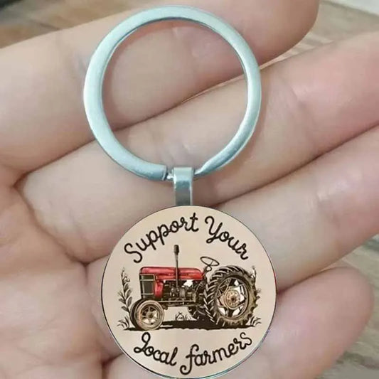 Farm Pride Tractor Keychain Set AS