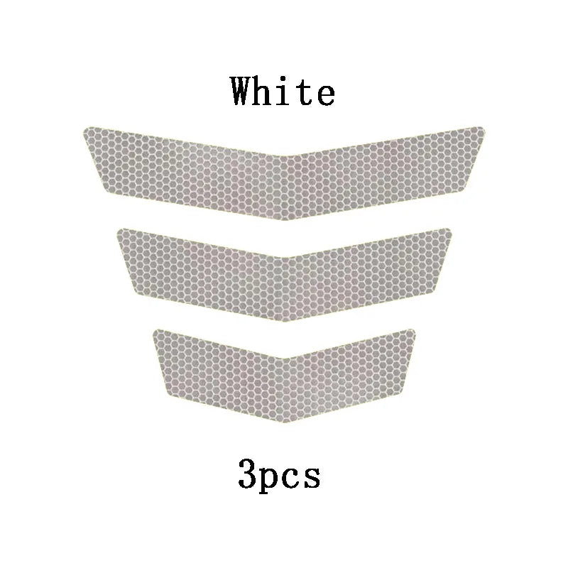 3pcs/set Motorcycle Stickers Reflective FM