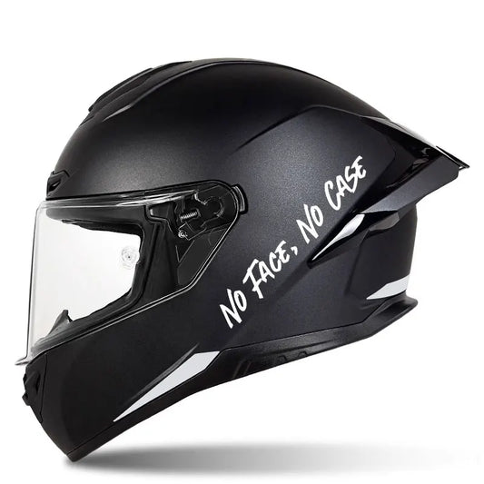 NO FACE NO CASE Helmet Stickers FM