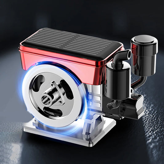 Solar Powered Engine Car Aromatherapy FC