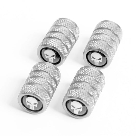 Punisher Skull Tire Valve Caps FC