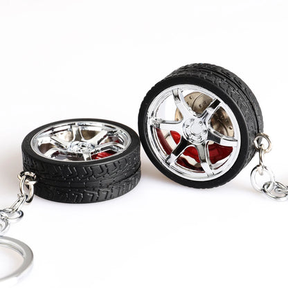 Alloy Wheel Keychain FC