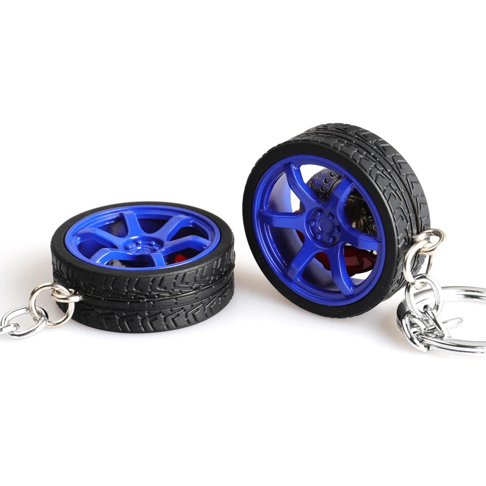 Alloy Wheel Keychain FC