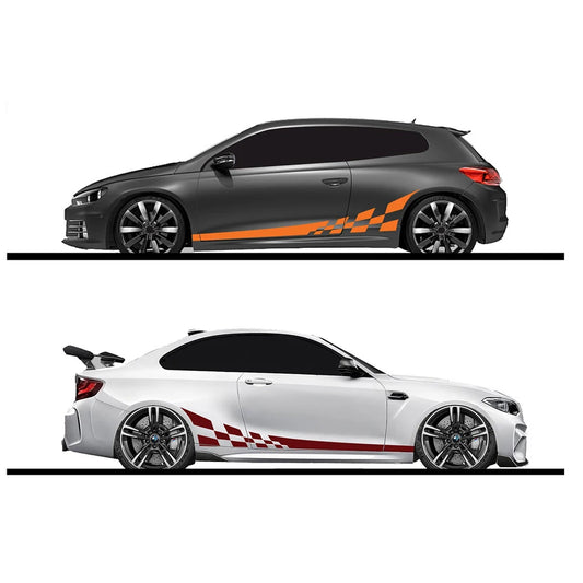 Car Side Racing Decals FC