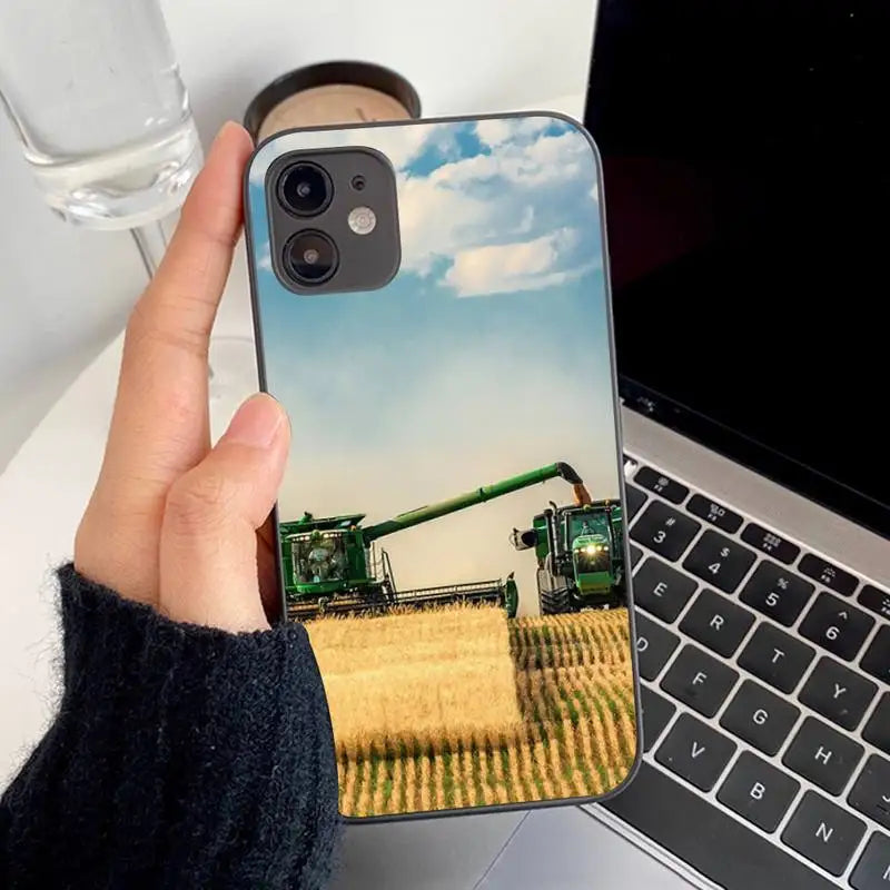 Agricultural Vehicle Pattern Phone Case FC