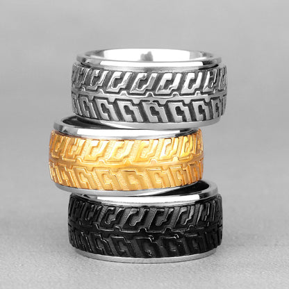 Rotatable Men’s Rings FM
