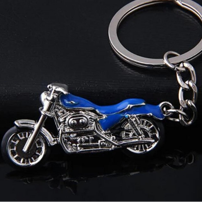 Motorcycle Retro Keychain FM