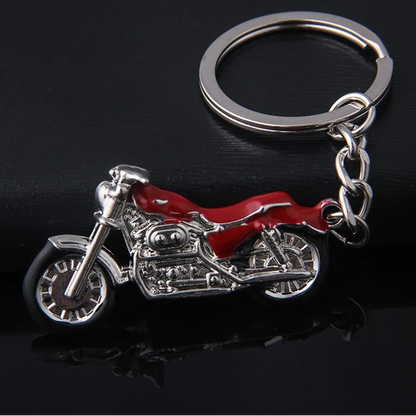 Motorcycle Retro Keychain FM