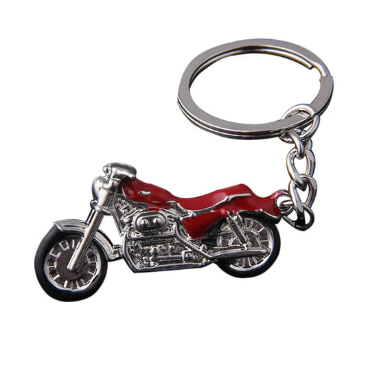 Motorcycle Retro Keychain FM
