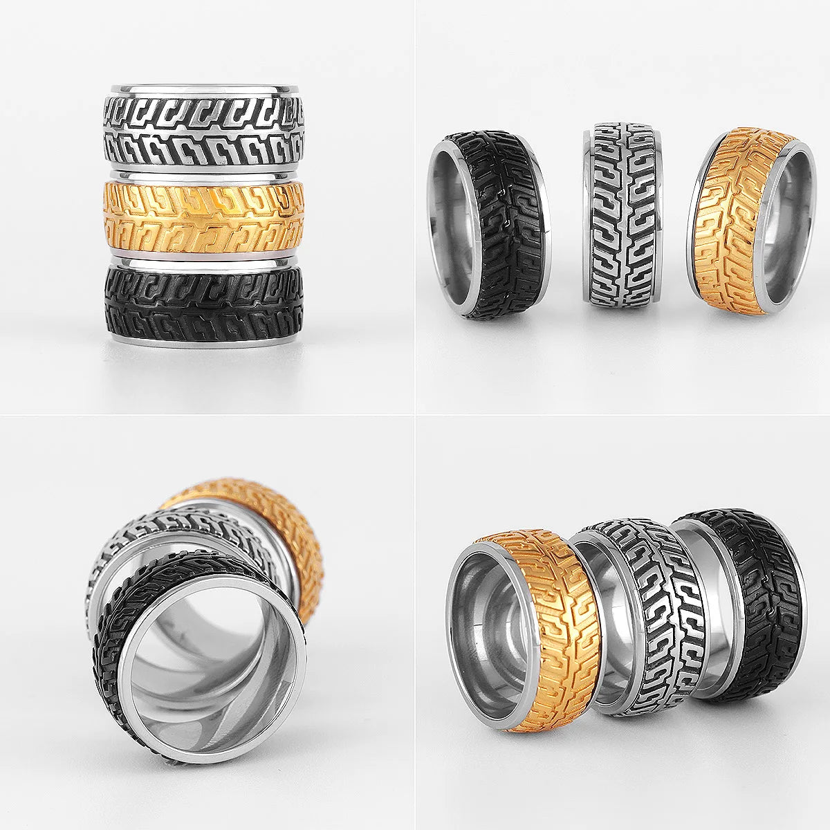 Rotatable Men’s Rings FM
