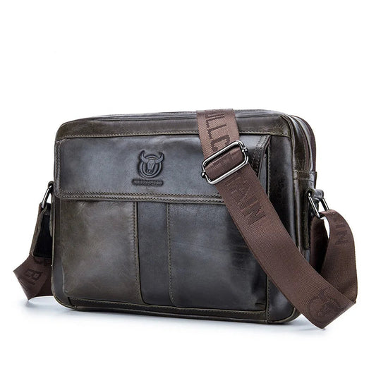 Men's Crossbody Leather Bag FM