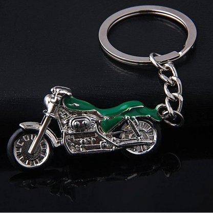 Motorcycle Retro Keychain FM