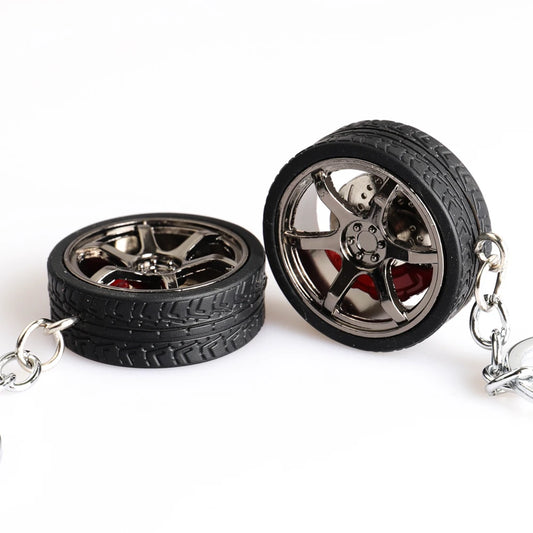 Alloy Wheel Keychain FC