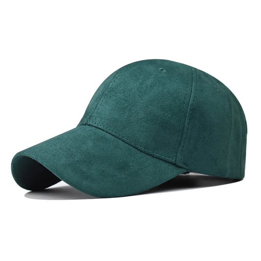 Suede Baseball Cap Men FM