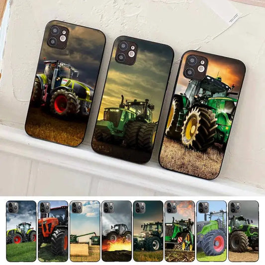 Agricultural Vehicle Pattern Phone Case FC