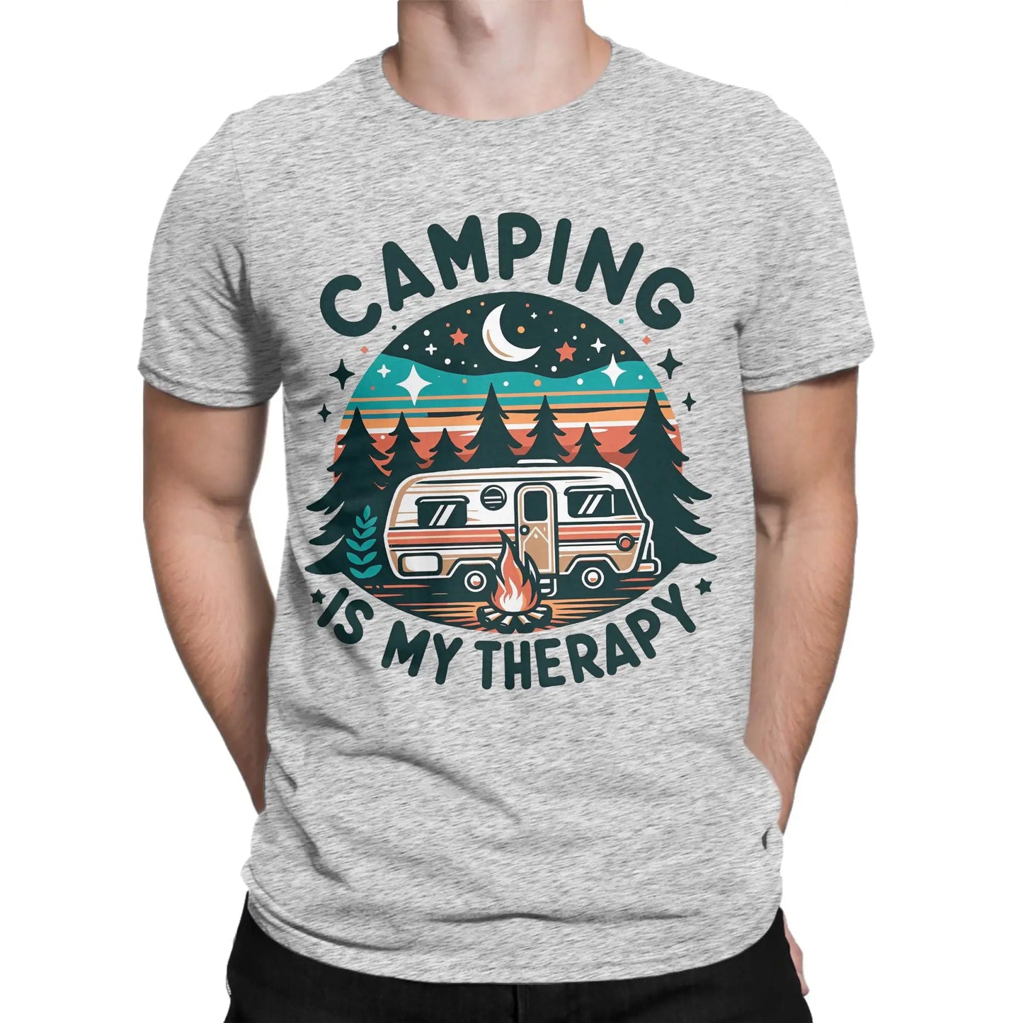 Camping is My Therapy T-Shirt Collection MV