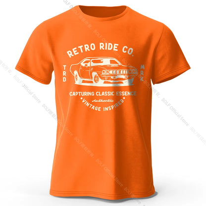 Men's Vintage "Retro Ride Co" T-Shirt FC