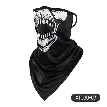 Neck Gaiter Face Ear Loops FM