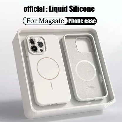 Magnetic Silicone Case for iPhone FM