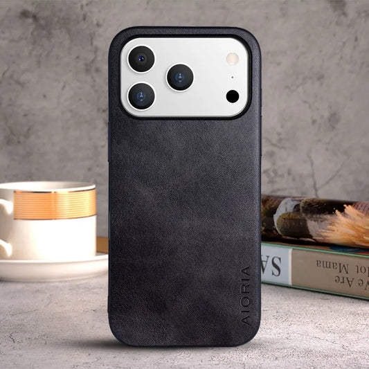 Leather Vintage Premium iPhone Case FM
