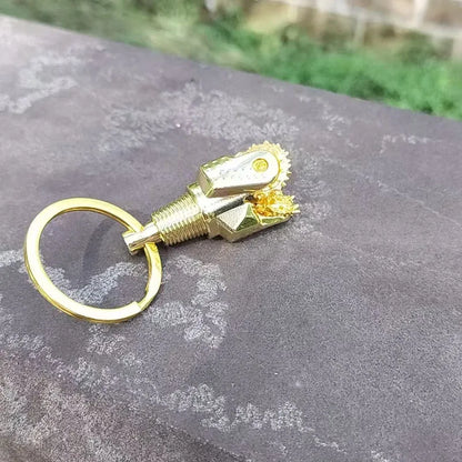Tricone Drill Bit Keychain TS