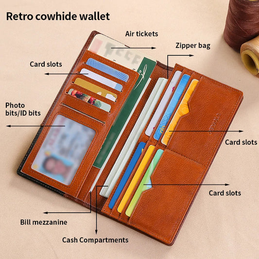 Men's Wallet Long Card Bag FM