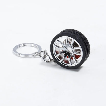 Car Wheel Keychain FC