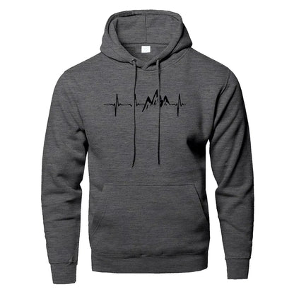 Heartbeat Mountain Sport Hoodie FM