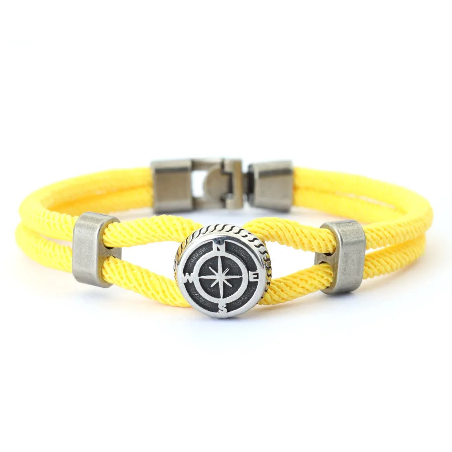 Compass Rope Bracelet for Men FM