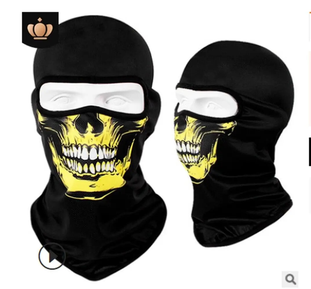 Balaclava UV Protection Skull FM