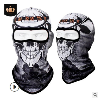 Balaclava UV Protection Skull FM