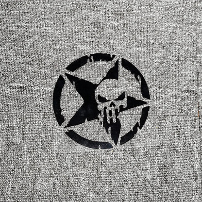 Skull Fuel Tank Stickers FM