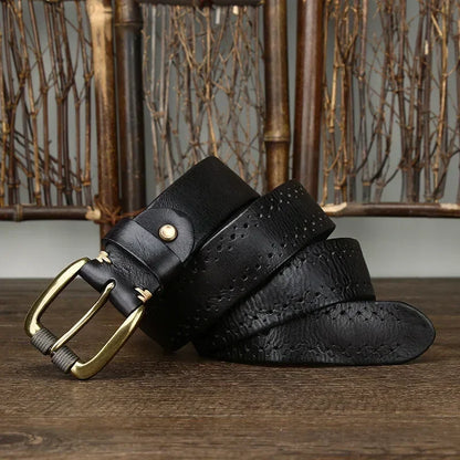 Pin Buckle Vintage Belt for Men FM