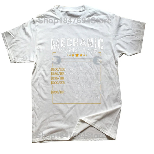 Mechanic Hourly Rate T-Shirt FC