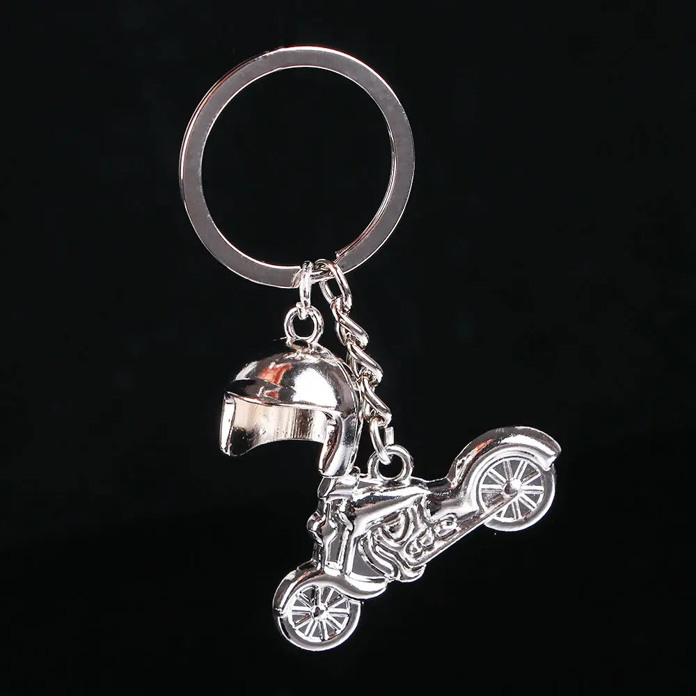 Retro Motorcycle Key Rings FM