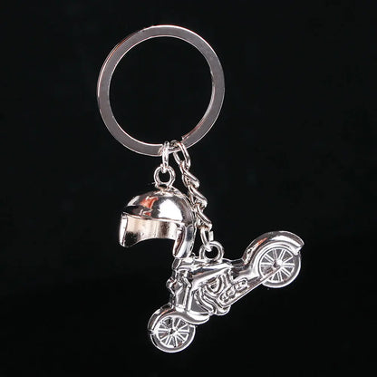 Retro Motorcycle Key Rings FM