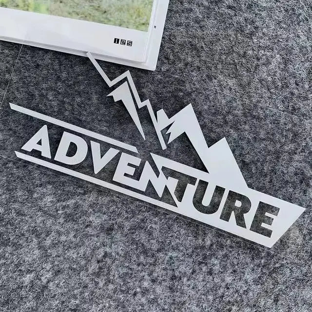 Motorcycle Adventure Sticker FM