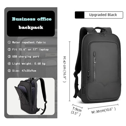 Slim Backpack for Men Minimalist FM