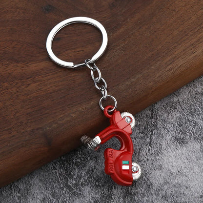 Italian Motorcycle Keychain FM