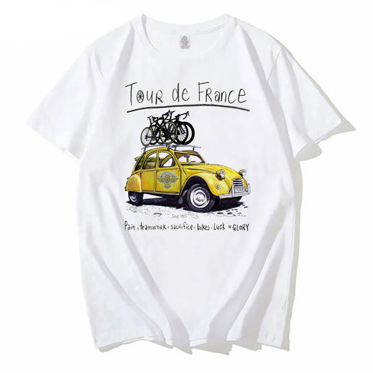 Tour De France Classic Car T-Shirt FC