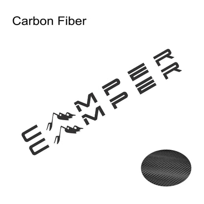 Camper Lettering Decal Collection MV