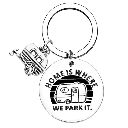 Camper Caravan Keychain MV