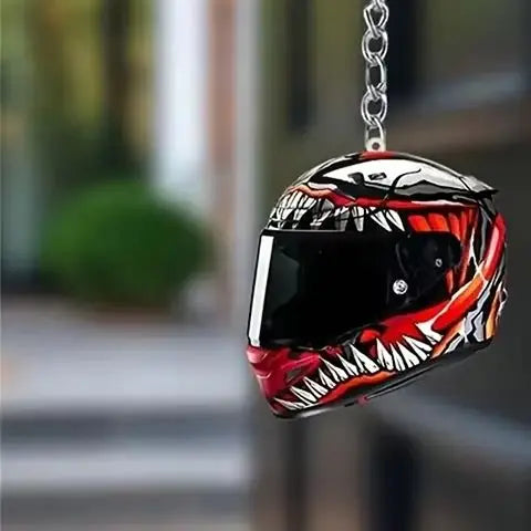 Keychain Helmet 2D Flat FM