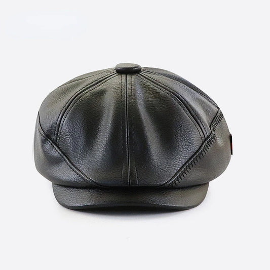 PU Leather Cap Men FM