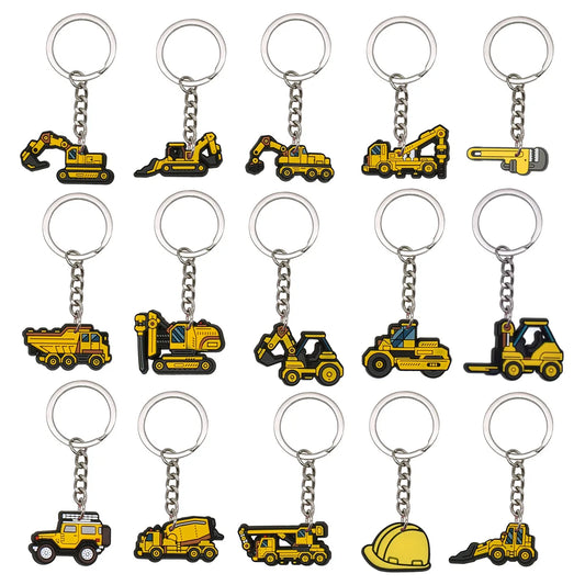 Construction Trucks Keychains TS