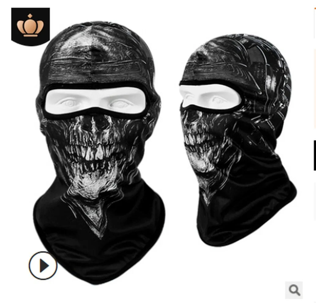 Balaclava UV Protection Skull FM