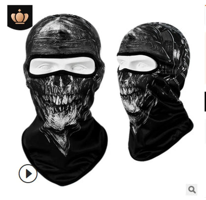 Balaclava UV Protection Skull FM